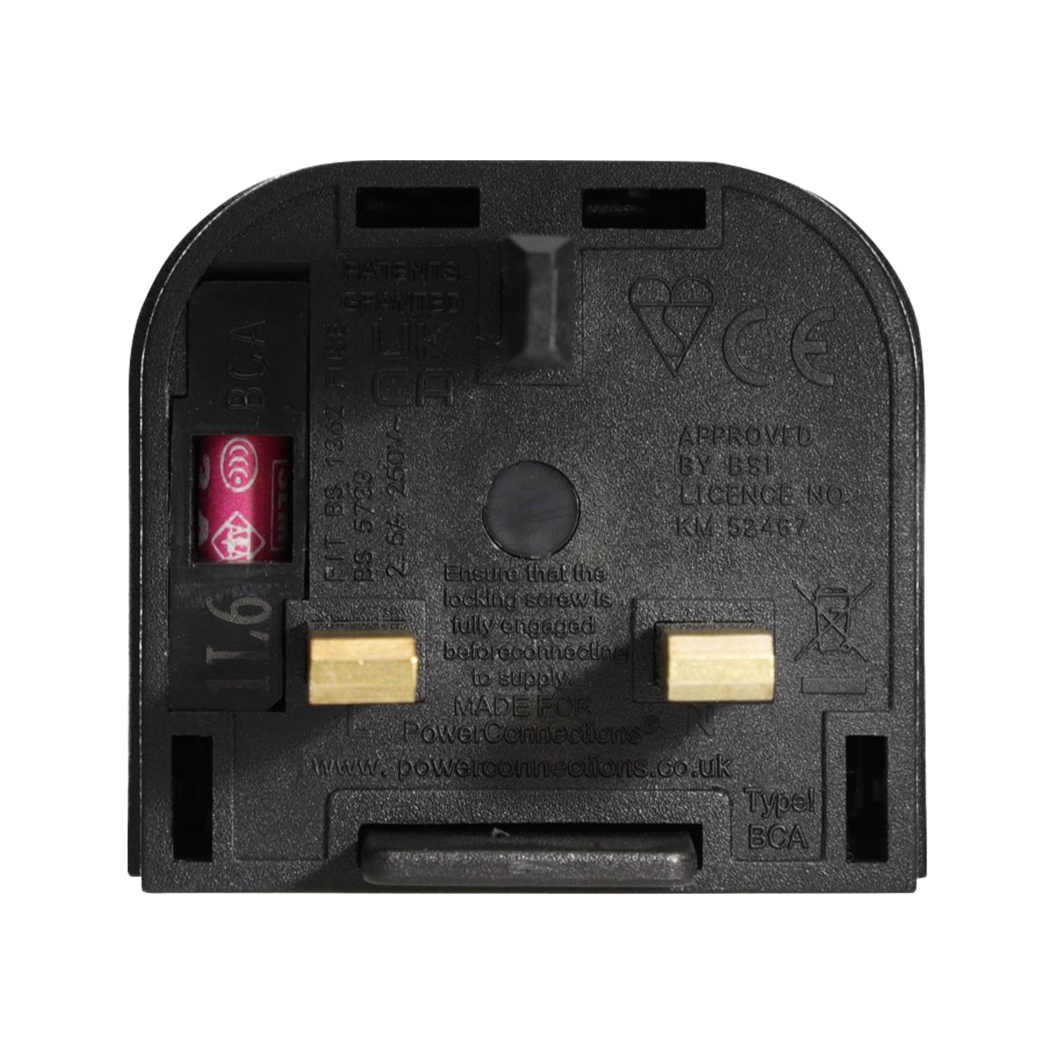 github - mplodowski logout-plugin-public: https: ... BCA - EU (2-Pin) to UK 3A Converter Plug