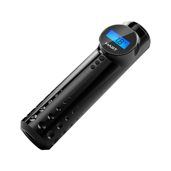 Dragonhawk Mast Archer Wireless Pen Tattoo Machine - Black