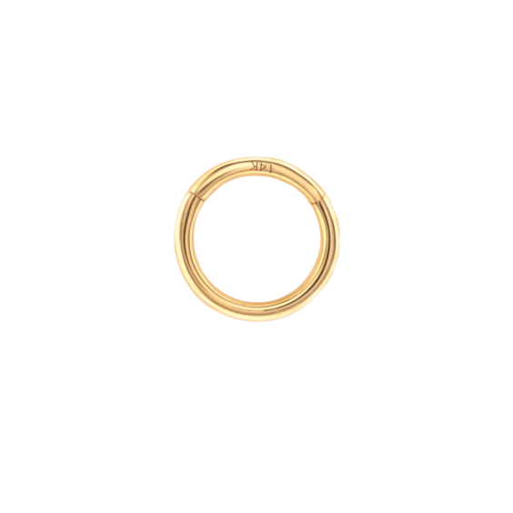 Tilum Simple Clicker Ring 14kt Gold