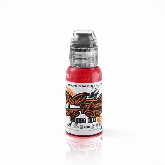 World Famous Ink -  Demon Red - 30ml