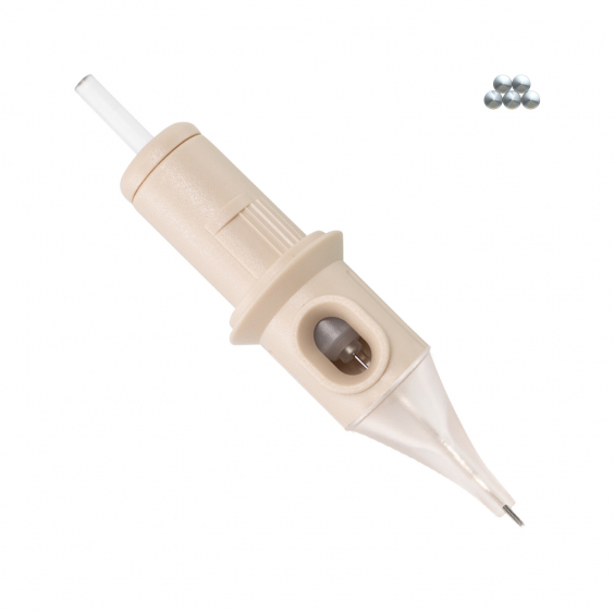 Box of 20 Biotek Universal PMU Cartridges 0.35mm Medium Taper - Magnum - Needle Size 5