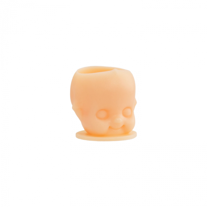 Bag of 200 Saferly Cutie Doll Head 16mm Ink Cups - Fitzpatrick Tone 1