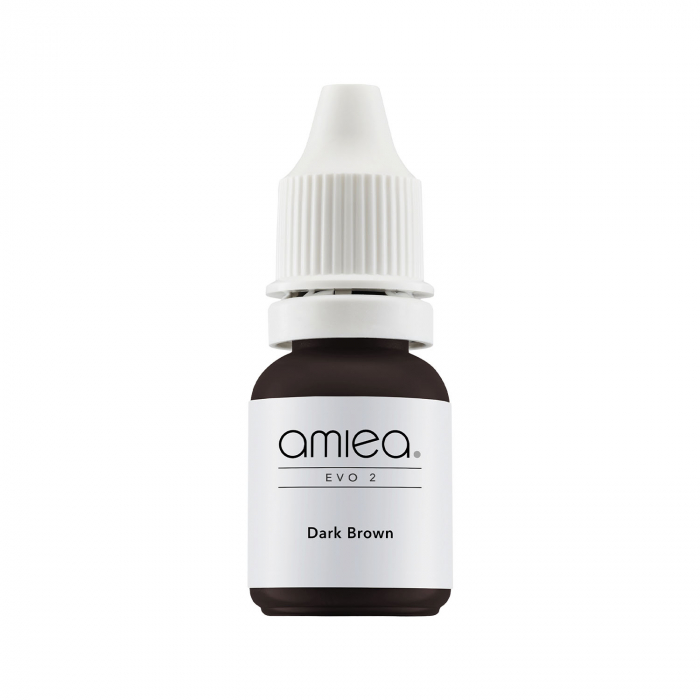 Amiea EVO2 PMU Pigment - Dark Brown 10ml (EU REACH Version)