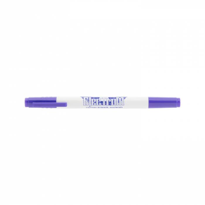 Box of 25 Electrum Dual Tipped Skin Markers - Violet
