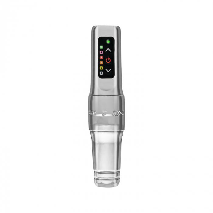 Microbeau Flux Mini Tattoo Machine - Silver
