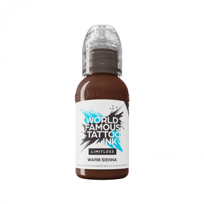World Famous Limitless Tattoo Ink - Pink Ribbon - Warm Sienna - 30ml