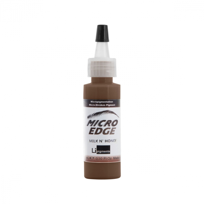 Li Pigments Micro Edge Brow Colors - Milk N' Honey 15ml