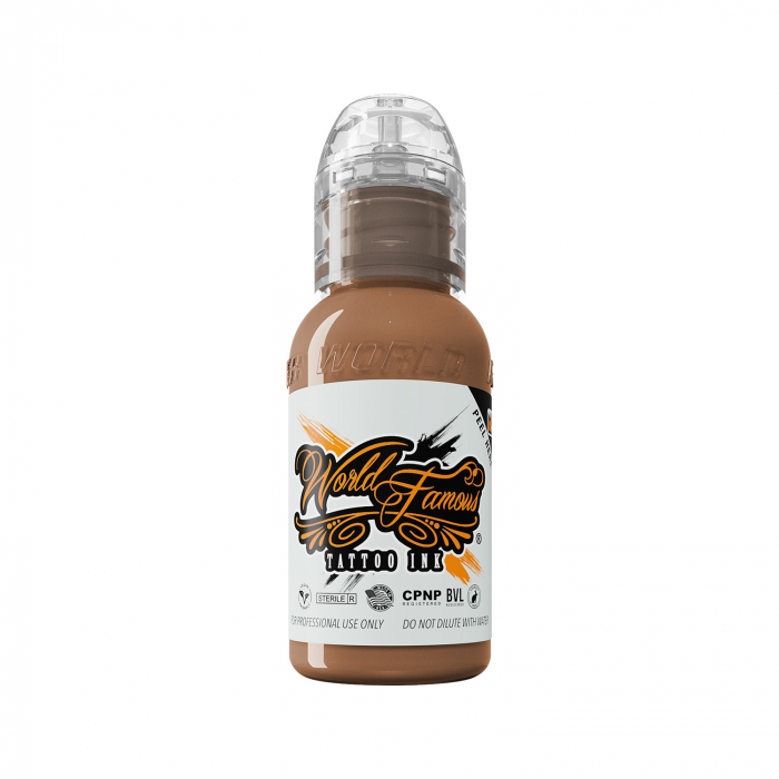 World Famous Ink - Pink Ribbon Tan Mink - 30ml