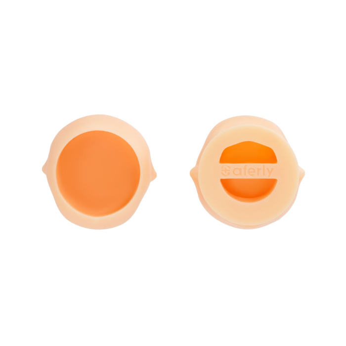 Bag of 200 Saferly Cutie Doll Head 16mm Ink Cups - Fitzpatrick Tone 1