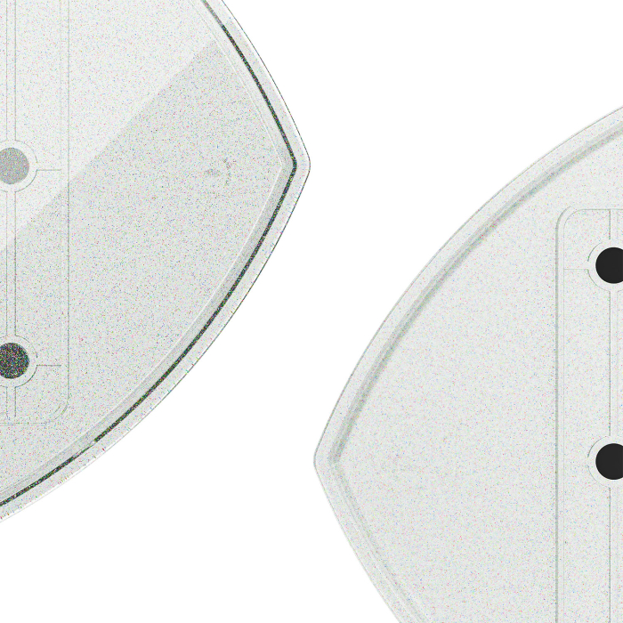 Ghost Heart Glitter Tray Top - Lite Tray Base Full System