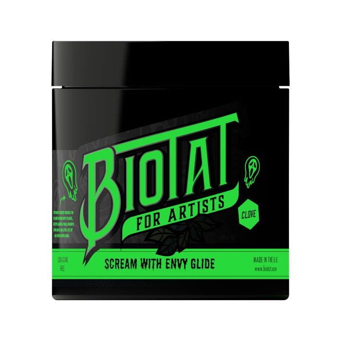 BIOTAT Numbing Tattoo Glide SCREAM with Envy Limited Edition 500ml