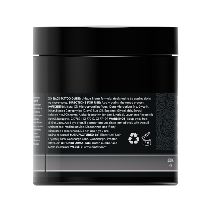 BIOTAT Numbing Tattoo Glide Zen Black