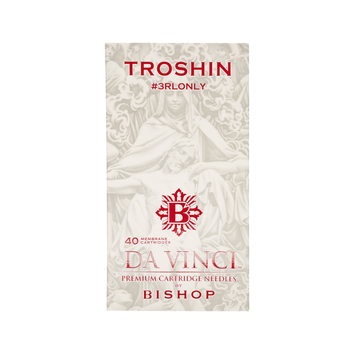 Box of 40 DaVinci V2 x Troshin #3RLONLY Cartridges