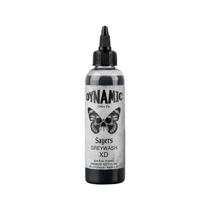 Dynamic Tattoo Ink - Platinum - Sayers Greywash Set 5x 120ml