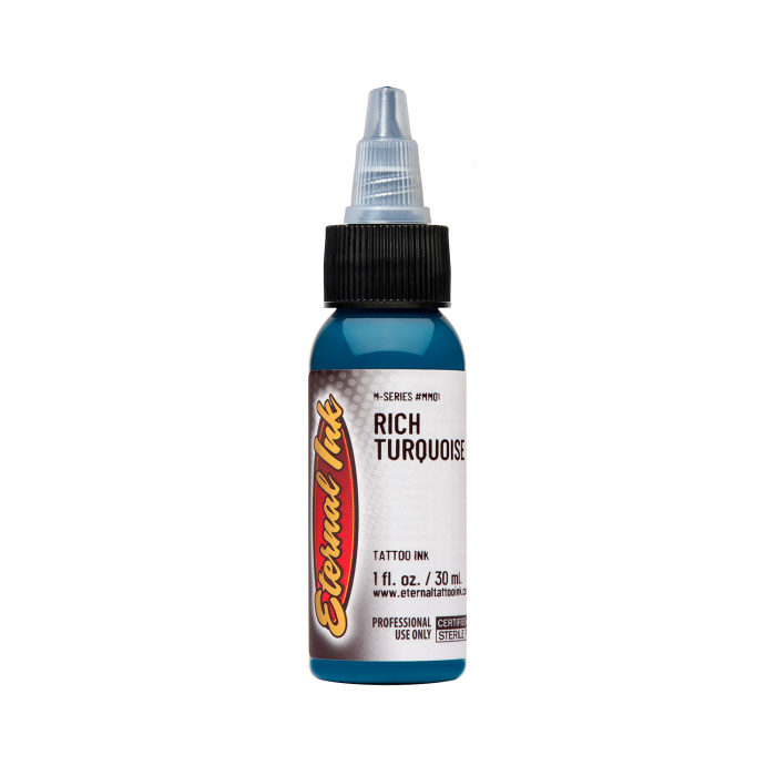 Eternal Ink - Mike Devries & Mario Rosenau - Rich Turquoise - 30ml