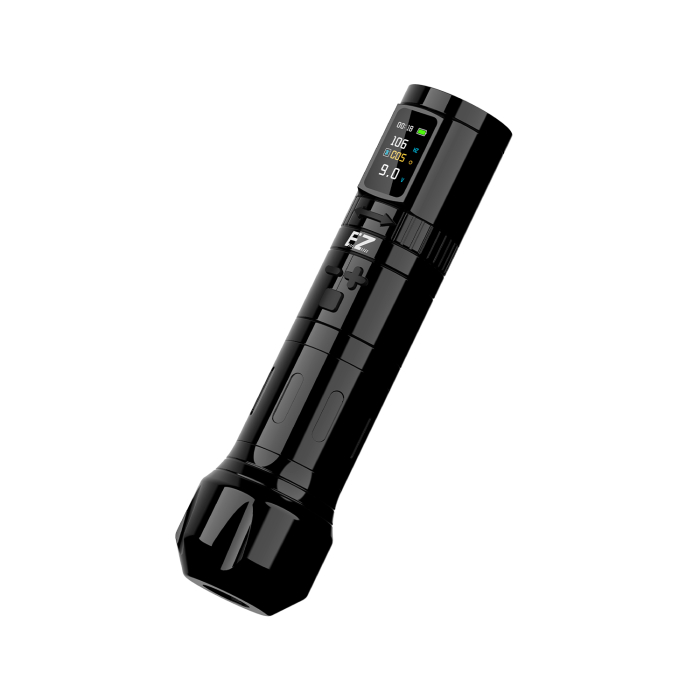 EZ EvoTech Pro Wireless Tattoo Pen with Additional Battery - Black