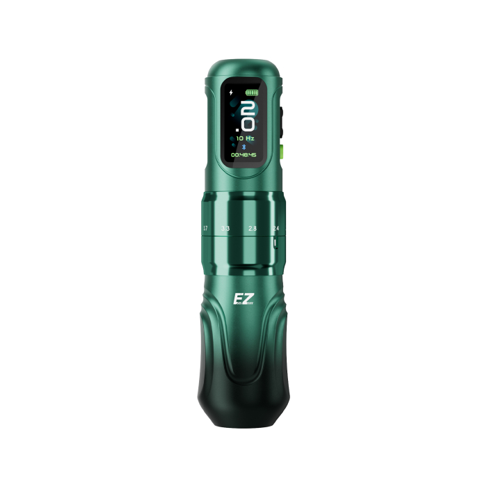EZ P6 Wireless Tattoo Pen - Green Gradient