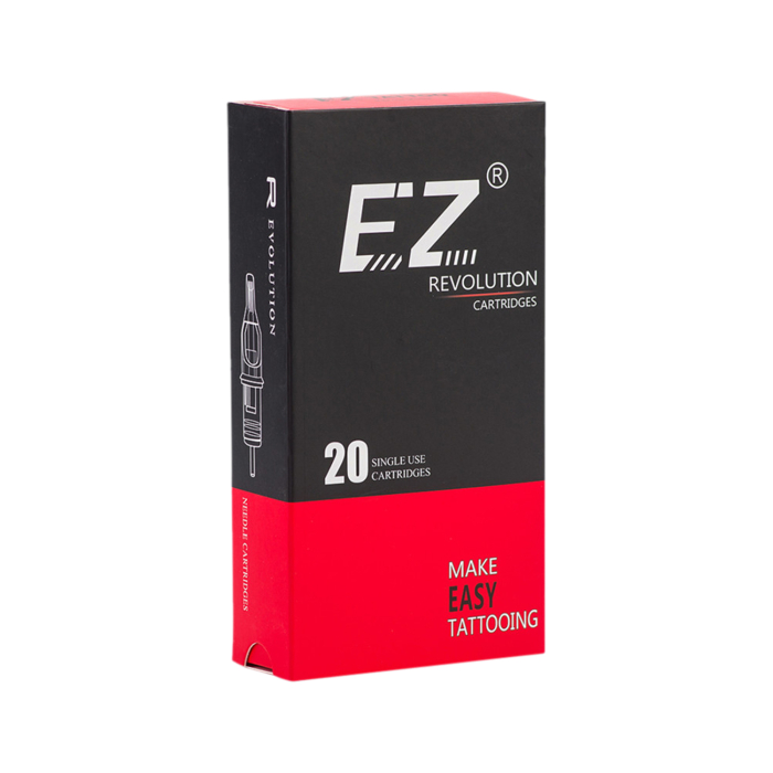 Box of 20 EZ Revolution Cartridges Long Taper - Curved Magnum
