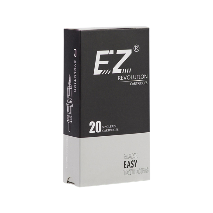 Box of 20 EZ Revolution Cartridges Long Taper - Round Liner
