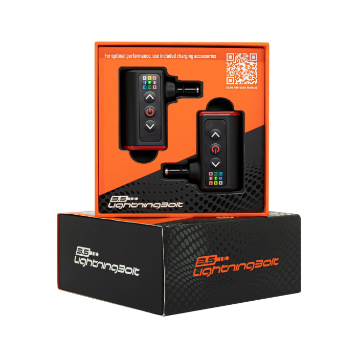 FK Irons Darklab: Lightning Bolt Wireless 3.5mm Battery Pack - Double Pack