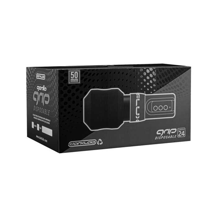 FK Irons Gorilla 50mm Flux Foam Disposable Grips - Black - Box of 24