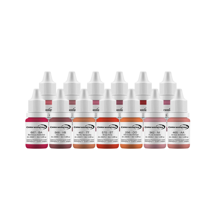 Goldeneye - Coloressense Lips Set - 13x 5ml