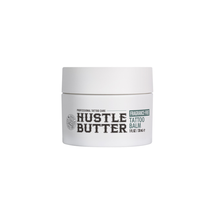 Hustle Butter Deluxe® Tub Organic Fragrance Free Tattoo Care 30ml (1oz)