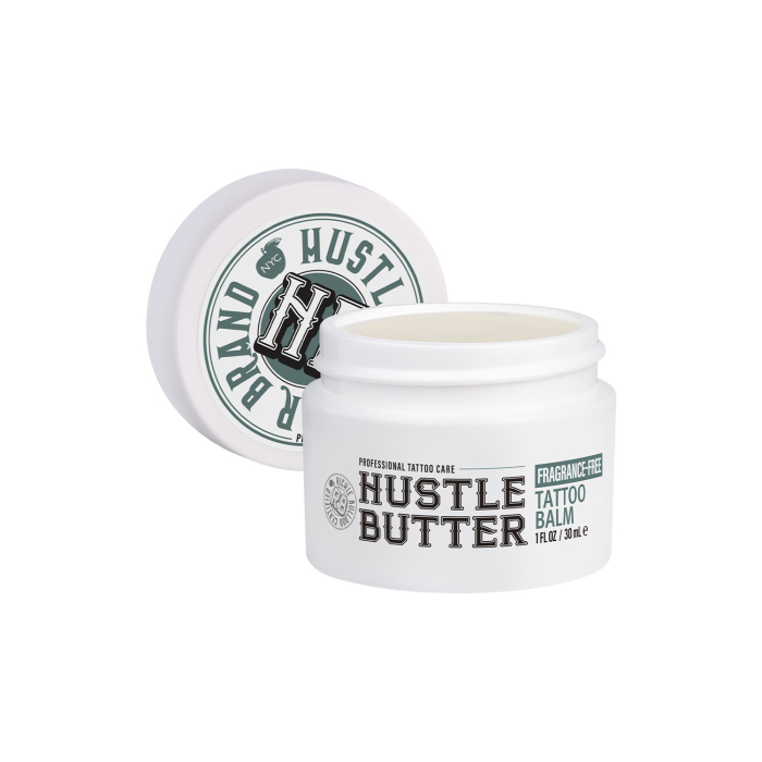 Hustle Butter Deluxe® Tub Organic Fragrance Free Tattoo Care 30ml (1oz)