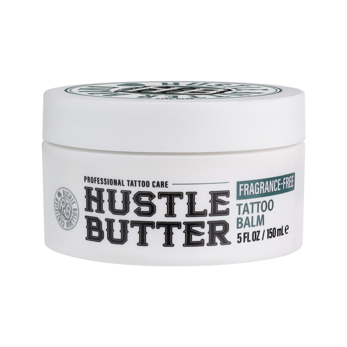 Hustle Butter Deluxe® Tub Organic Fragrance Free Tattoo Care 150ml (5oz)