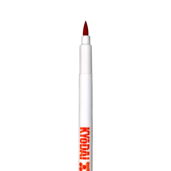 Pack of 5 Kyodai Soft Tip Brush Pen Kyodai Vermillion