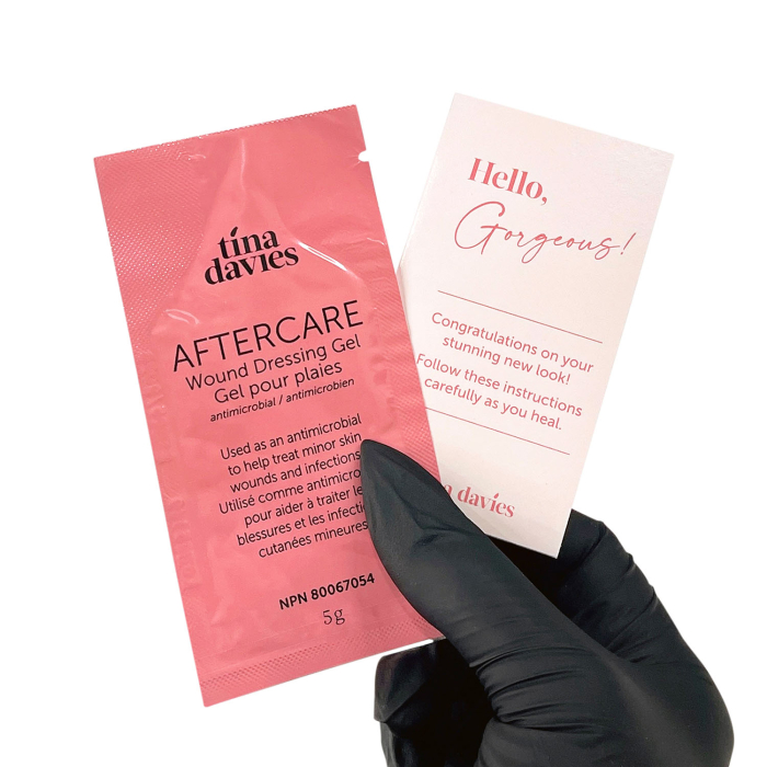 Pack of 10 Tina Davies Aftercare Healing Gel Sachets (5g)