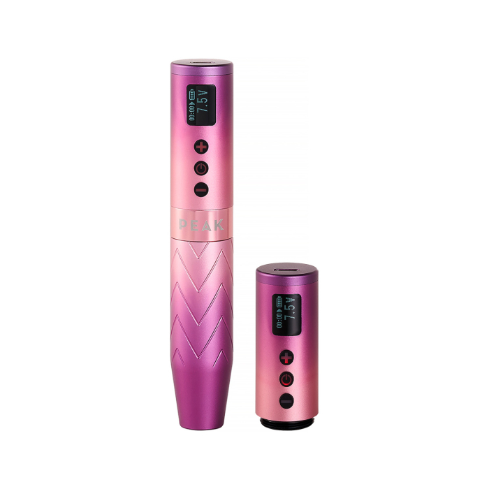 Peak Astra - Wireless Pen PMU Machine with 2 Batteries - Rose Quartz