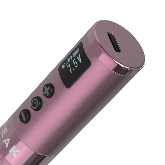 Peak Astra - Wireless Pen PMU Machine with 2 Batteries - Pink