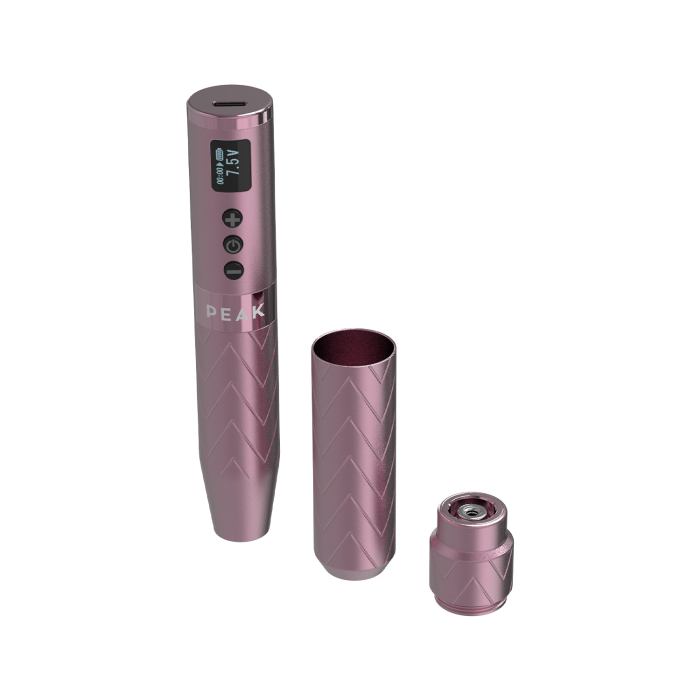 Peak Astra - Wireless Pen PMU Machine with 2 Batteries - Pink