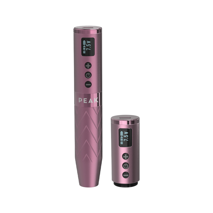 Peak Astra - Wireless Pen PMU Machine with 2 Batteries - Pink