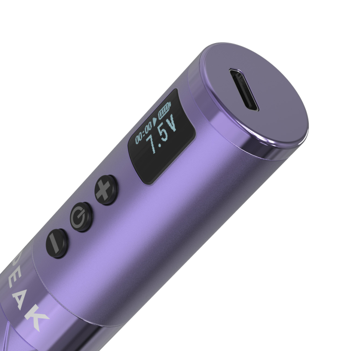 Peak Astra - Wireless Pen PMU Machine with 2 Batteries - Purple