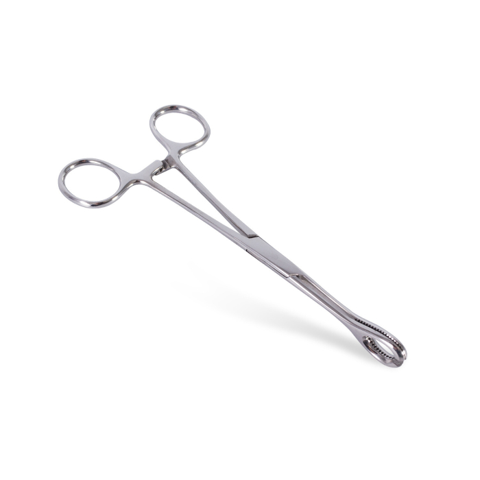 Forester Forceps - Oval Clamp - Slotted