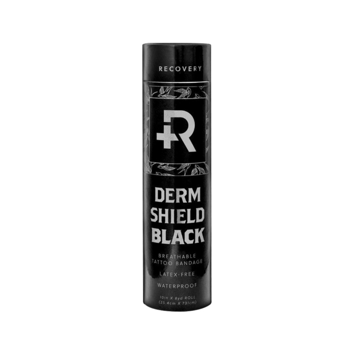 Recovery Derm Shield Protective Tattoo Film - 25cm x 7.3m - Black