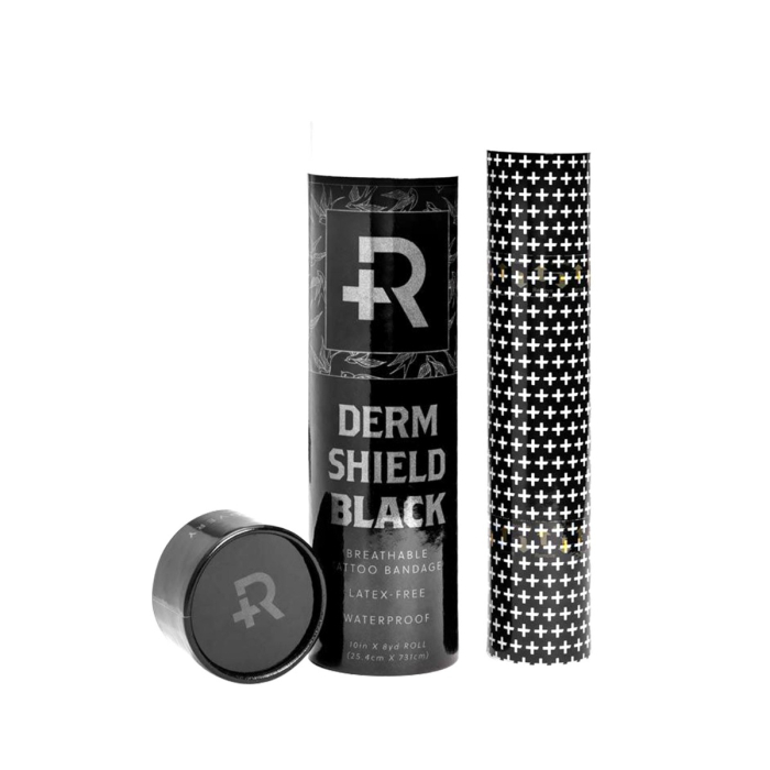 Recovery Derm Shield Protective Tattoo Film - 25cm x 7.3m - Black