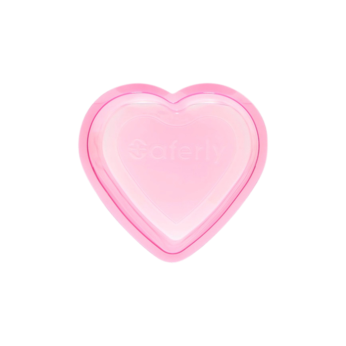Saferly Heart Shaped Rinse Cups Pink - 150ml (5oz)