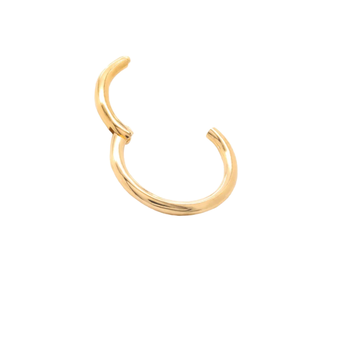 Tilum Simple Clicker Ring 14kt Gold