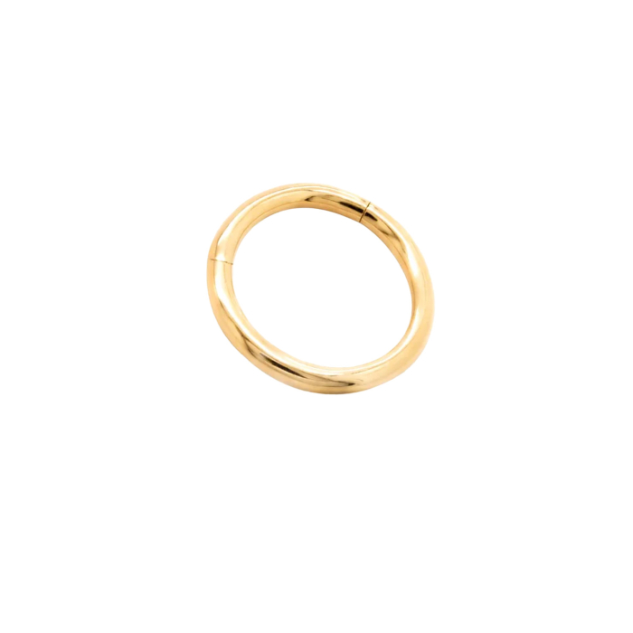 Tilum Simple Clicker Ring 14kt Gold