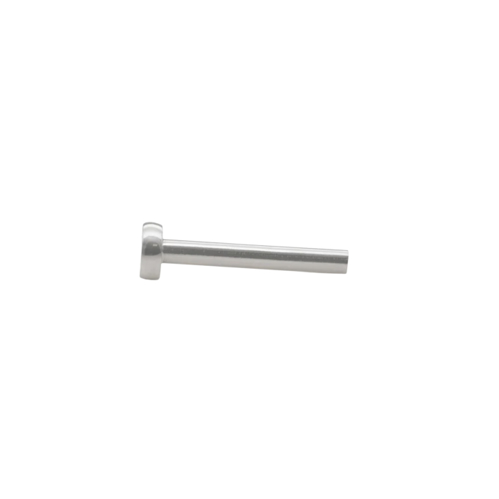 Tilum Titanium Internal Thread Labret Shaft - Flat Disc - Version 2