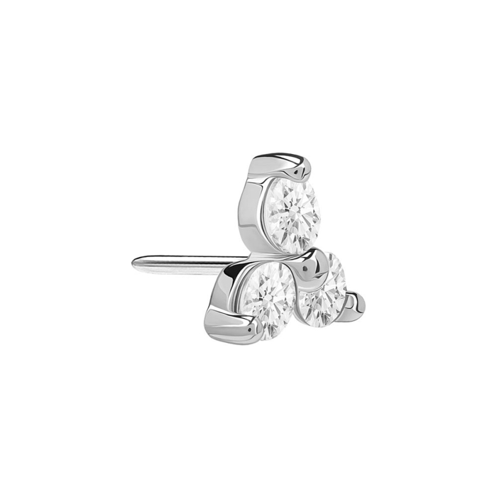 Tilum Trinity Jewel Threadless Top 14kt Gold