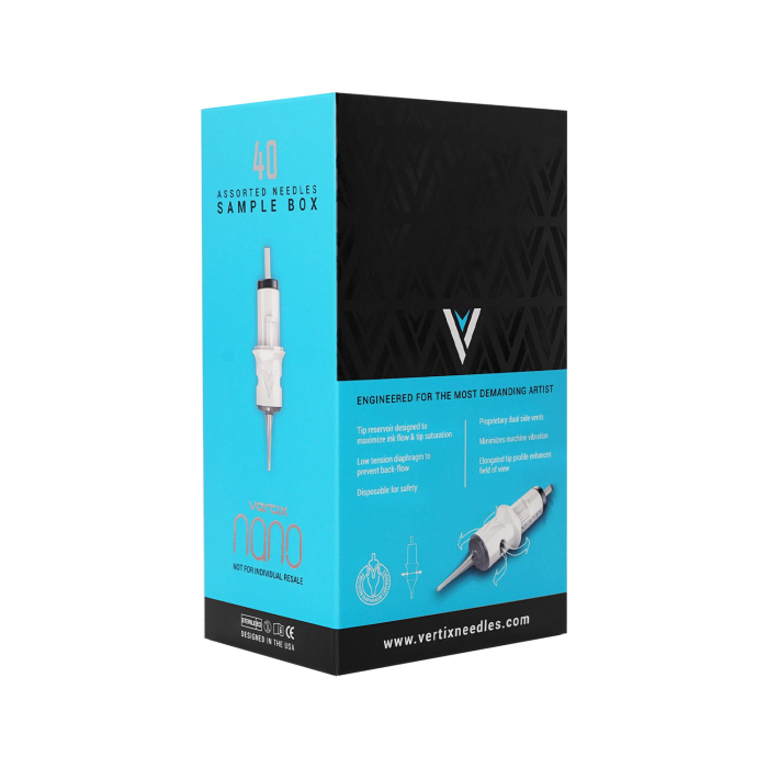 Sample Box of 40 Assorted Vertix Nano Cartridges