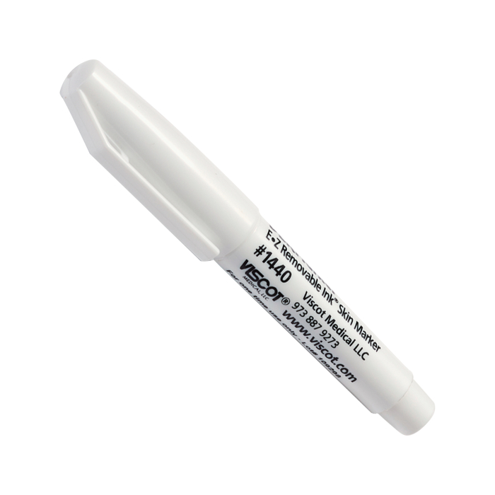 Viscot EZ Removable Ink Mini Skin Marker - White