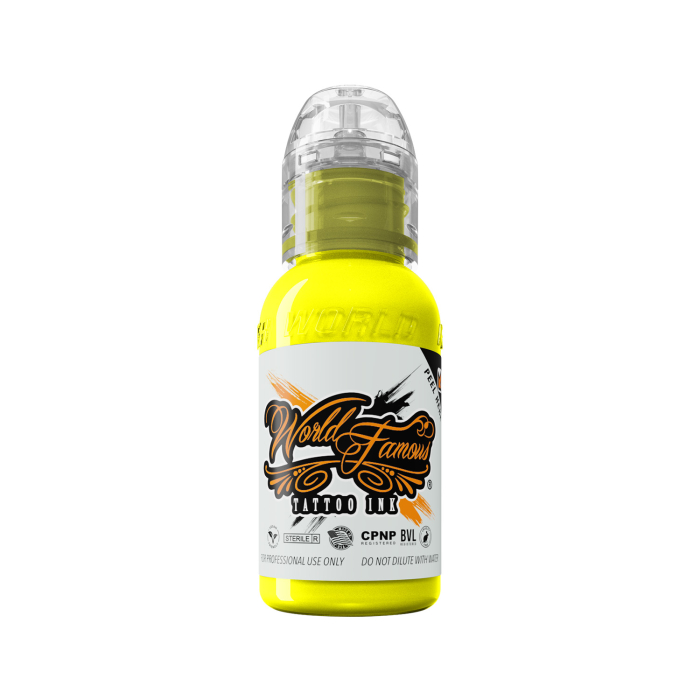 World Famous Ink - Illuminati Yellow - 30ml