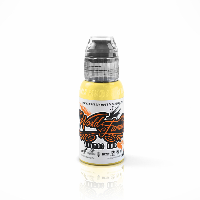 World Famous Ink - Soft Yellow - 30ml