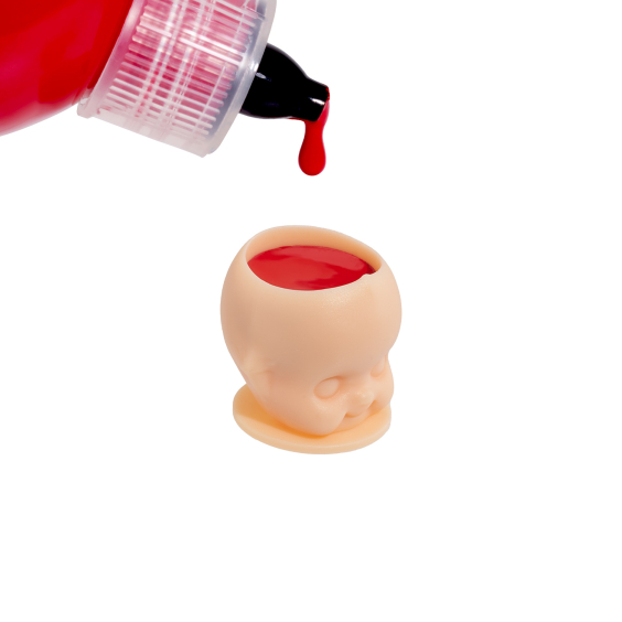 Bag of 200 Saferly Cutie Doll Head 16mm Ink Cups - Fitzpatrick Tone 1