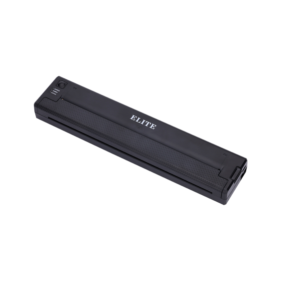 Elite Pocket S6 USB Thermal Printer & Box of 100 Elite Thermal Transfer Paper (8.5" x 11")